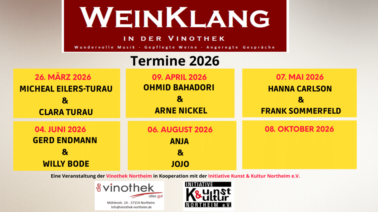 Weinklang 2026 neu