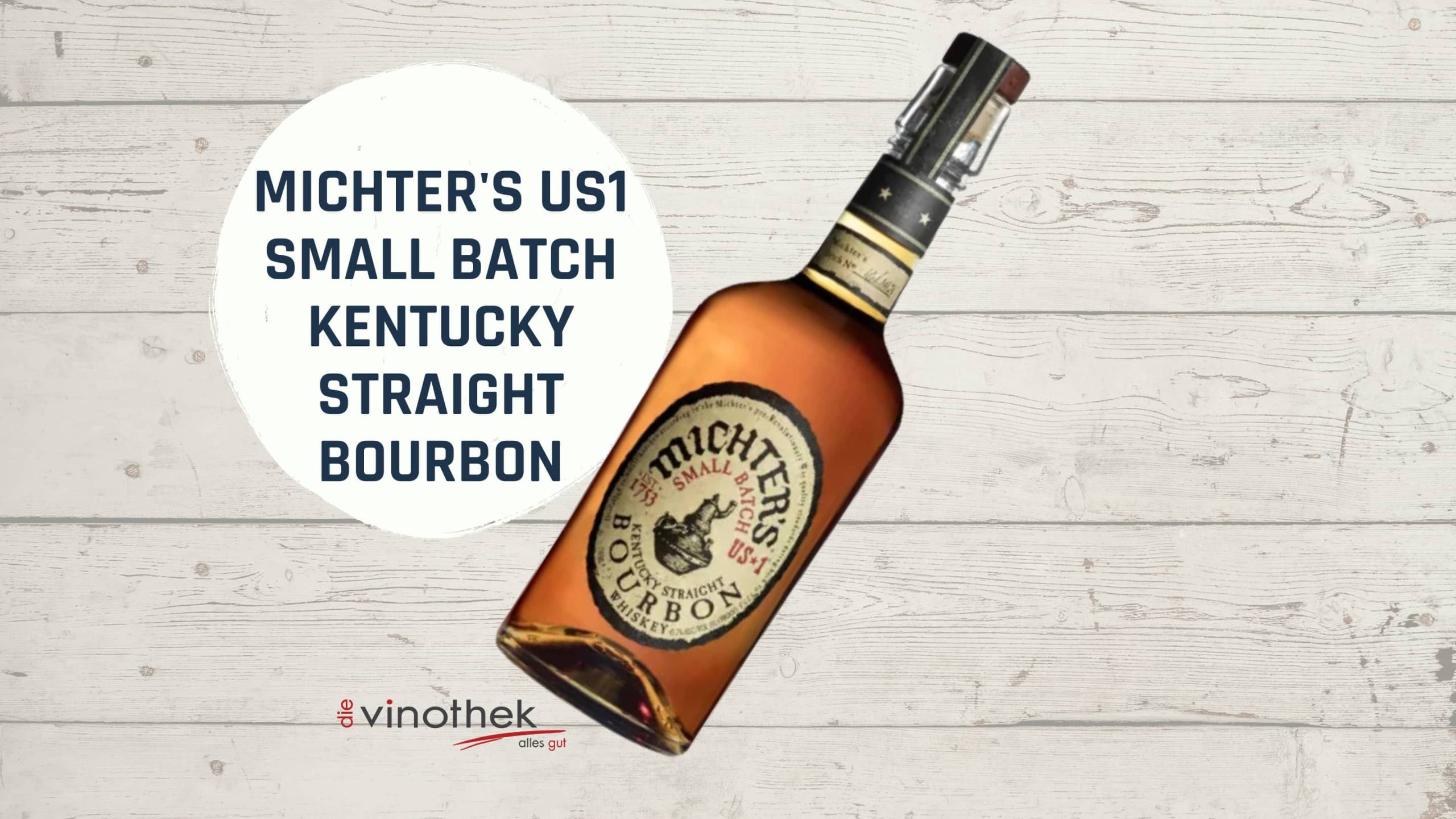 Michters Straight Bourbon scaled